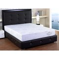 Ac Pacific Ac Pacific 10  Queen Herbal Fusion Memory Foam 10 In. Memory Foam Queen Mattress White Polyester 10  Queen Herbal Fusion Memory Foam